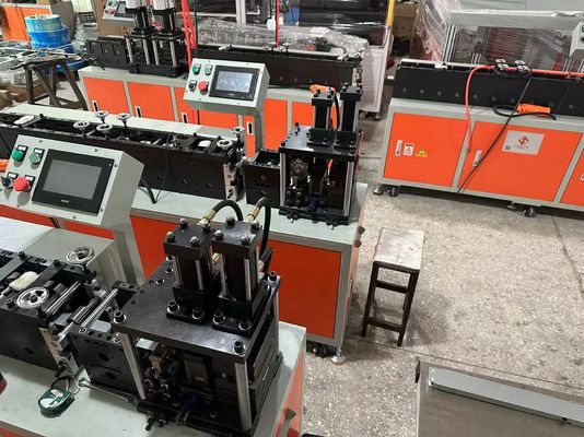 Προσαρμοσμένη μηχανή κατασκευής πλαισίου φίλτρου αέρα ελέγχου Omron με ρυθμιζόμενη πίεση αέρα